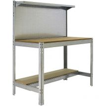 Simonrack - Kit Etabli 1440x1500x600mm Charge 600Kg - simonwork BT3 1500 galva/bois