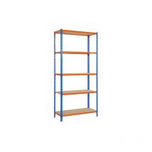 Simonrack - Simon Rack - Etagère 2000x1100x500mm bleu/orange charge 150Kg - maderclick superplus 5/500