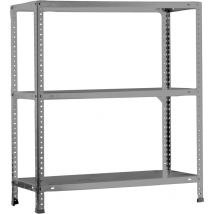 Simonrack - tagère métallique Simon Rack avec vis couleur grise 3 étagères 1000x800x500 mm Fabriquée en Espagne