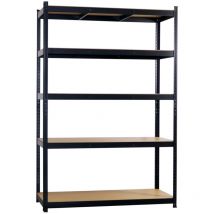 Thinia Home - Etagère modulaire avec 5 étagères réglables 180x120x60cm 1250Kg
