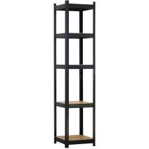 Thinia Home - Etagère modulaire avec 5 étagères réglables 180x40x40cm 175Kg