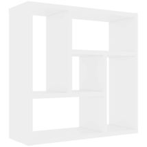 True Deal - Inlife Étagère Murale 45,1x16x45,1 Cm Aggloméré Blanc