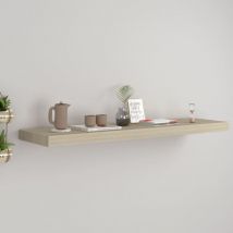 Bonnevie - tagère murale flottante Étagère de Rangement - Meuble de rangement Chêne 90x23,5x3,8 cm mdf BV684967