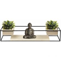 Casa Pura - tagère murale Trofast Etagères flexibles Bois et métal 60 x 12 x 12 cm