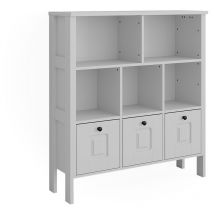 Vitalispa - tagère pour enfants Ajaton, Blanc, 103.6 x 113.4 cm
