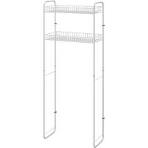 Metaltex - tagère de rangement SkyWas 64x31x159 cm Blanc