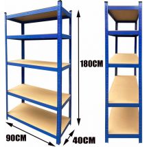 Tagère Robuste Étagère De Rangement Étagère D'Atelier Étagère Enfichable Étagère De Sous-Sol Étagère De Bureau