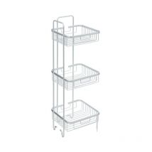 Five Simply Smart - tagère Salle de Bain '3 Niveaux' 71cm Argent