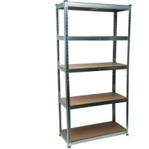 Werka Pro - tagère spéciale charge lourde 5 plateaux - 180x90x40cm - 875kg