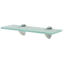 Le Poisson Qui Jardine - tagère Tablette en Verre 30 cm transparent à fixer pour une décoration moderne et épurée - Transparent