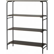 Intempora - Etagère design 4 étages en mdf et Métal