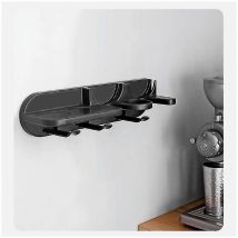 Étagères murales flottantes peu encombrantes de 58 mm, organisateur de station de café, outils d'espresso polyvalents
