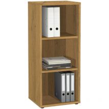 Tagère de rangement avec 3 compartiments 47,1x39,9x112,5 cm chêne fmd