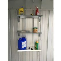 Yardmaster - Etagère à 3 niveaux pour abri de jardin métal