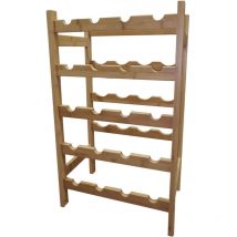Etagère / casier à vin en bambou 'BambooWine'