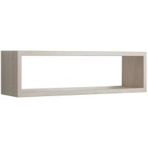 Tagère murale à jour rectangulaire mod. regolo chêne sagerau