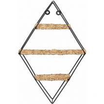 Urban Living - Etagère murale design métal et corde Natural Living