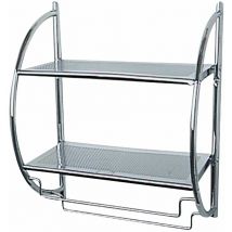 Etagère murale Exclusive à 2 rayons