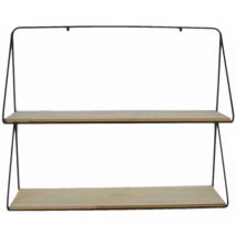 The Home Deco Factory - Etagère murale double ronde