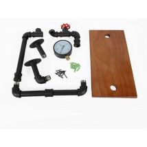 Senderpick - Etagère Murale Lot de Etagères Flottantes en Bois et Fer Charge Maximale 25Kg s'adapte au Salon Chambre ou Bureau