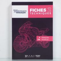 E.t.a.i N°2 Datenblatt-satz Für Motorrad Roller Moped Yamaha Neu