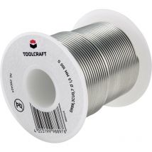 Toolcraft - tain à souder sans plomb bobine Sn99,3Cu0,7 ROL1 100 g 1.5 mm Q871512