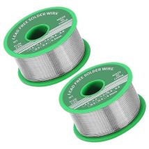 Houhence - tain de soudure 0,8 mm, étain sans plomb avec noyau de colophane, étain à souder avec flux 20 g, fil de soudure pour la réparation et le