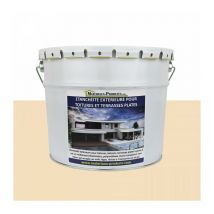 Matpro - Etanchéité Extérieure pour Toitures, Balcons et Terrasses Plates - 5 Kg Coquille d'oeuf