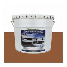 Matpro - Etanchéité Extérieure pour Toitures, Balcons et Terrasses Plates - 2.5 Kg Rouge Tuile
