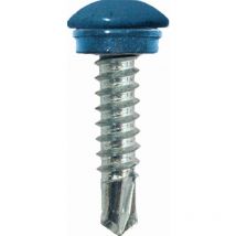 Etanco Belvis selbstbohrende Metallschraube – Torx 20 Ø5,5 x 25 mm – Aluminium/EPDM-Unterlegscheibe Ø10 – ral 7016 – Karton mit 100 Stück – 395393236