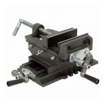 Drakkar Equipement - Etau 150mm à double translation base fixe pour perceuse sur colonne