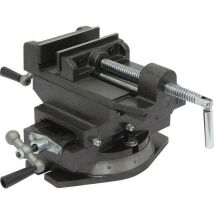 Étau à double translation base tournante Entraxe 185mm pour perceuse colonne -DRAKKAR EQUIPEMENT S15600