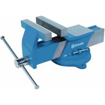 Etau Acier Avec Enclume Base Pivotante 360 - 150mm Tournant Stilker- S15758