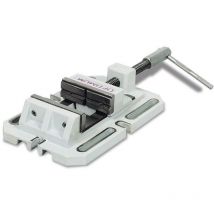 Optimum - tau de perçage industriel double mors à prisme largeur des mors 200 mm ouverture maximale 210 mm hauteur des mors 64 mm BSI200