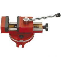 Étau De Serrage Rapide Pour Forage Avec Base Tournante Pivotante Fervi M034/120