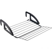 Lgvshopping - tendoir à linge Metaltex Bries 6 m Noir