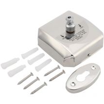 Tendoir à linge rétractable en acier inoxydable pour intérieur et extérieur, fixation murale invisible