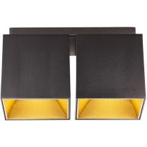 Nordlux - Spoterie ethan 2, Aluminium, Couleur Matt noir, GU10, H.11.99, IP20 / Intérieur