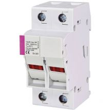 ETI 002540213 EFH 10 DC 2p LED Portafusibili Adatto per Fusibili 10,3 x 38 mm 25 A 1000 V 1 pz.