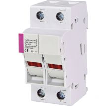 ETI 002540213 EFH 10 DC 2p LED Sicherungshalter Passend für (Sicherungen) Feinsicherung 10.3 x 38 m