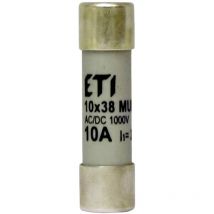 002625400 Fusibile per multimetri (ø x l) 10.30 mm x 38 mm 2 a 1000 v Contenuto 1 pz. - ETI