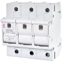 ETI - disjoncteur de charge 3 broches pour fusibles neozed D01-D02-63A - 400 v 002271004