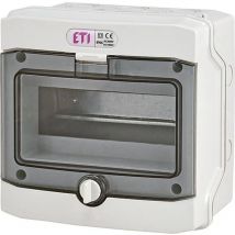 Eti Ech-4g Distributeur En Saillie 1 Rangée 4 Modules Pour Pièces Humides Ip65 001101061