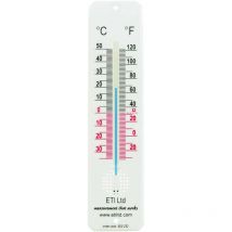 ETI White 200mm Room Thermometer - 803-232