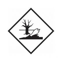 Etichette in pvc trasporto materiali inquinanti per l'ambiente 'inquinante marino' adr Misura - 100mm x 100mm, Numero Pezzi - 500 Pezzi
