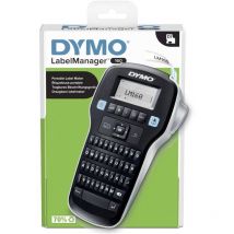 Dymo - LabelManager 160 Etiqueteuse adapté pour rubans: D1 6 mm, 9 mm, 12 mm
