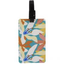 Etiquette de bagage voyage pvc imprimee - moorea Tendance