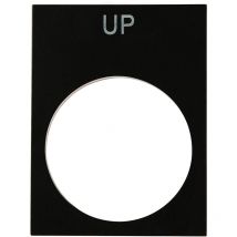 Etiquette de marquage pour Bouton-poussoir Ptec ( Prix pour Paquet de 5 )