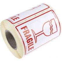 Rs Pro - tiquette de sécurité, 'Fragile' 108mm ( Prix pour 1 )
