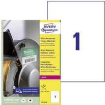 Avery Zweckform - Etikett L7917-40 210x297mm Ws 40 St./pack.